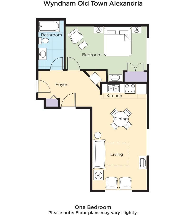 Hotel Club Wyndham Old Town Alexandria Zewnętrze zdjęcie